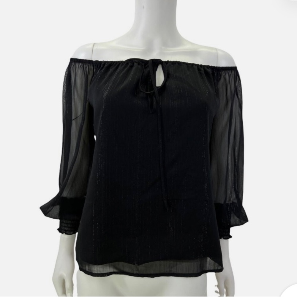 NWT- Wayf Dede & Emily BFF Collection Off Shoulder Blouse